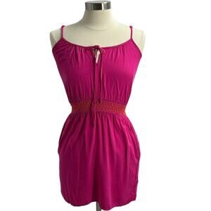 JACK Pink Orange Mini Dress / Coverup SM